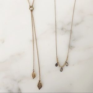 Lot of 2 necklaces